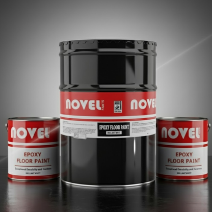 Epoxy Floor Paint-Red Oxide or Black with Hardener